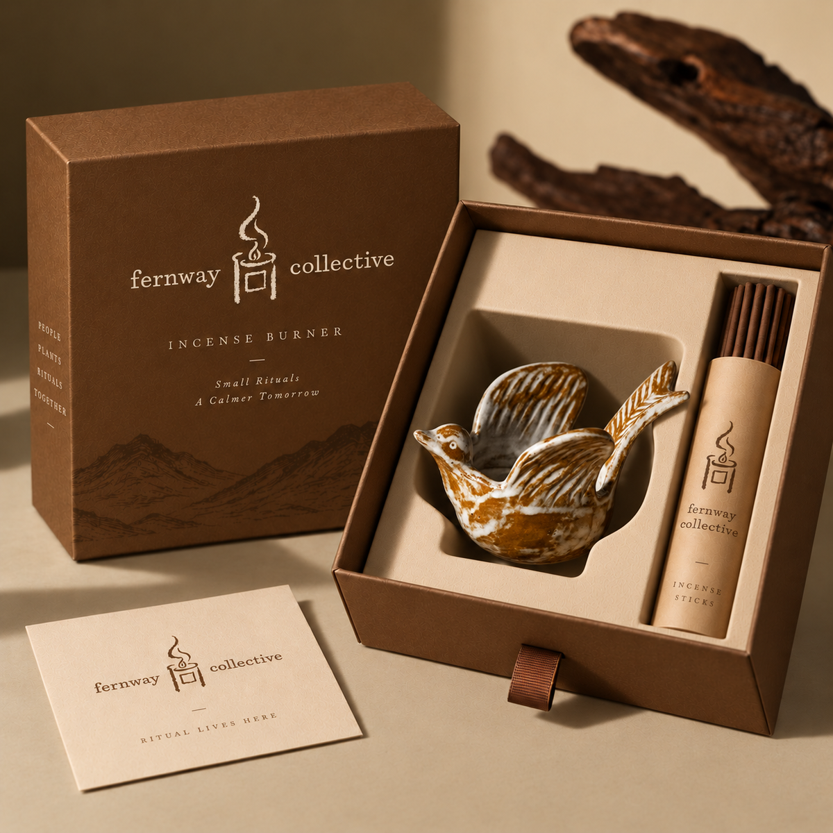 Modern Ceramic Incense Tray