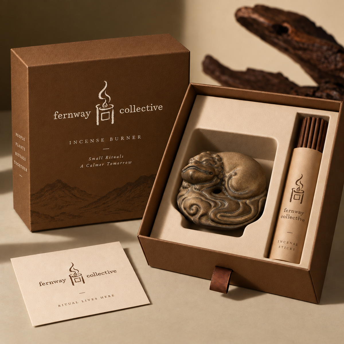Universal Ceramic Incense Holder