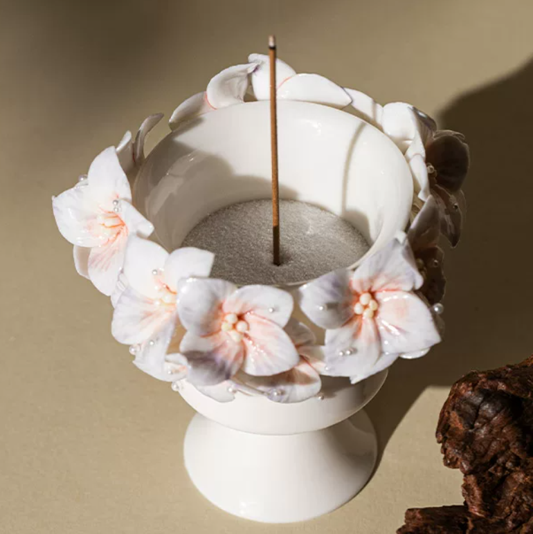 Minimal Ceramic Incense Holder